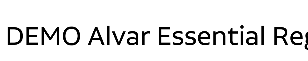 FSP DEMO Alvar Essential Regular