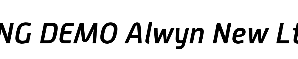  DEMO Alwyn New Lt Bold Italic