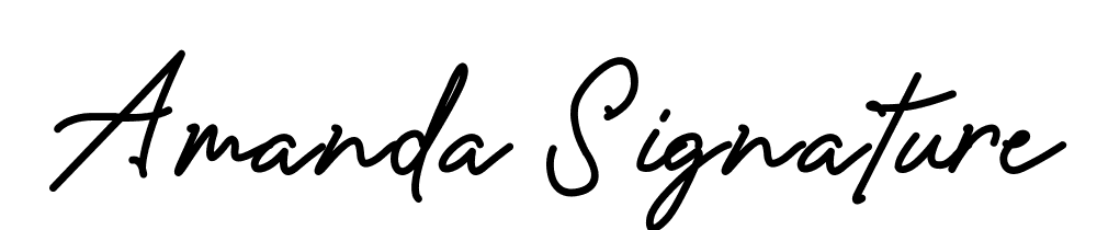 Amanda Signature