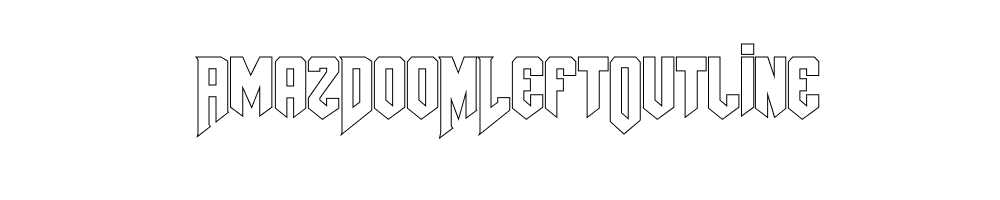 AmazDooMLeftOutline