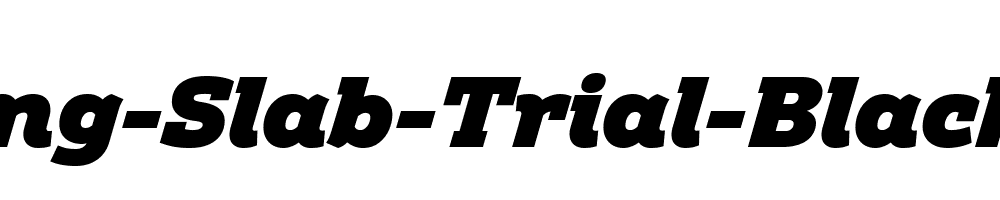 Amazing-Slab-Trial-Black-Italic