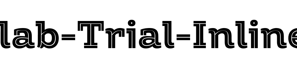 Amazing Slab Trial Inline Extrabold