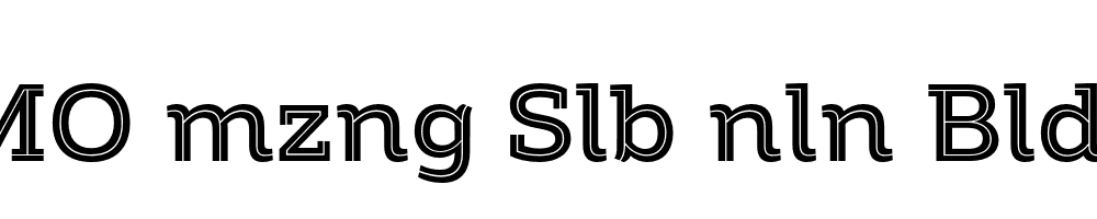 FSP DEMO mzng Slb nln Bld Regular