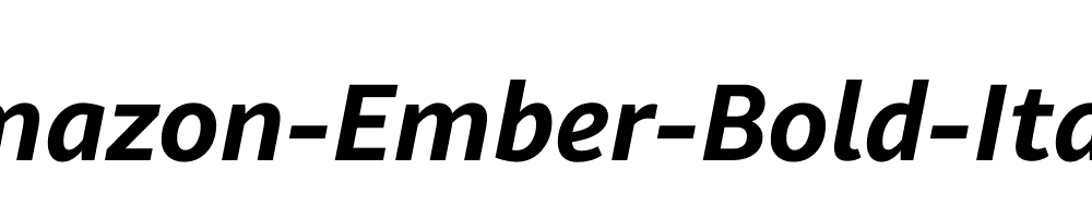 Amazon-Ember-Bold-Italic