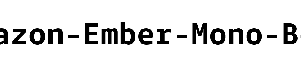 Amazon-Ember-Mono-Bold