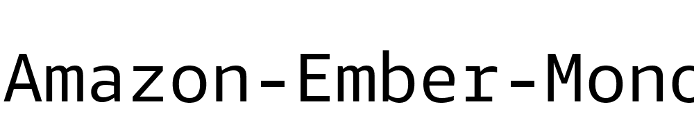 Amazon-Ember-Mono