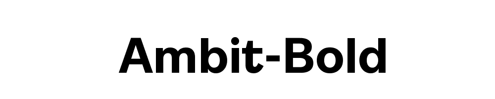 Ambit-Bold