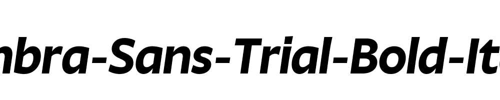 Ambra-Sans-Trial-Bold-Italic