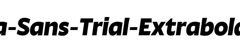 Ambra-Sans-Trial-Extrabold-Italic