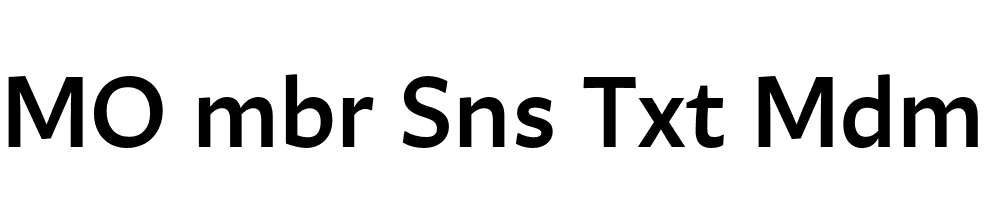 FSP DEMO mbr Sns Txt Mdm Regular