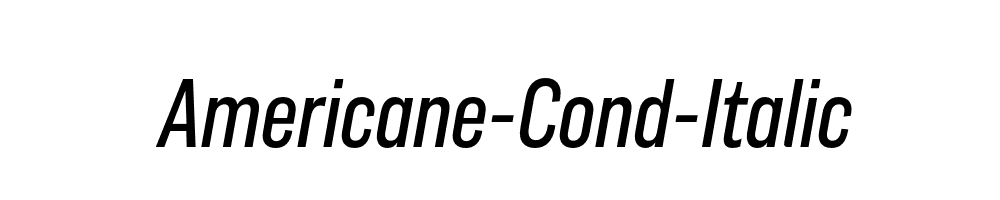 Americane-Cond-Italic