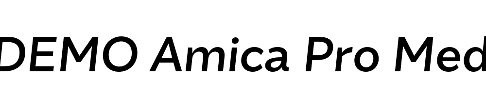 FSP DEMO Amica Pro Med Italic