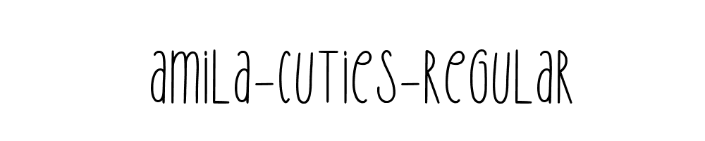 Amila-Cuties-Regular