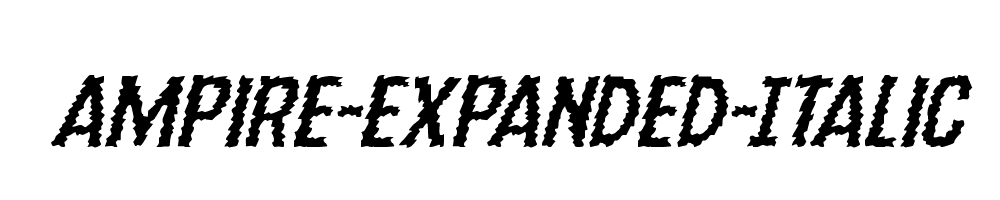 Ampire-Expanded-Italic