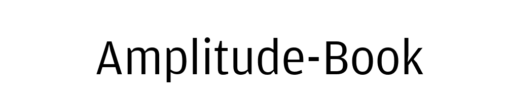 Amplitude-Book