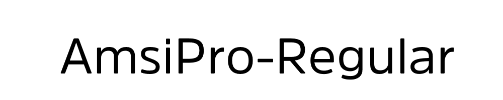 AmsiPro-Regular