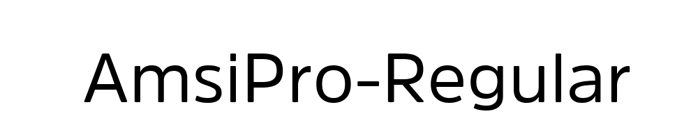 AmsiPro-Regular