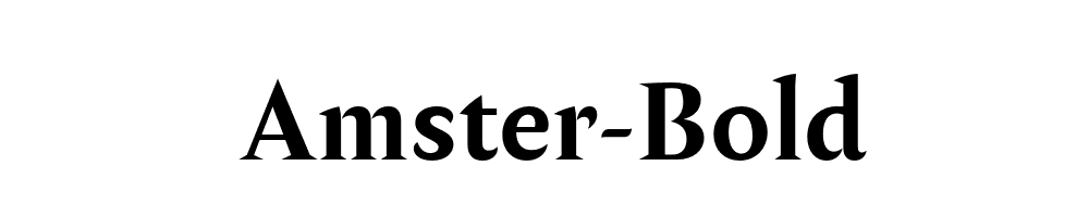 Amster-Bold