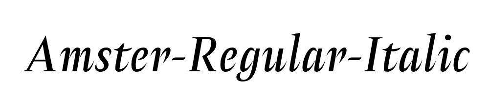 Amster-Regular-Italic