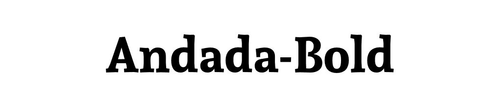 Andada-Bold