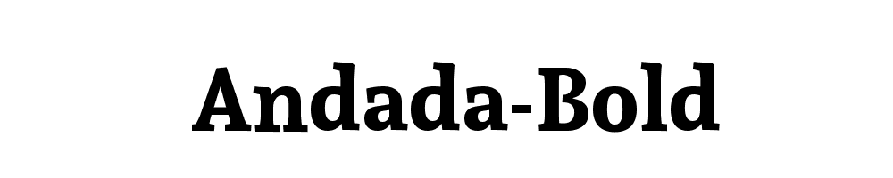 Andada-Bold