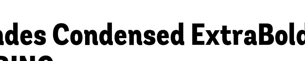  DEMO Andes Condensed ExtraBold ExtraBold