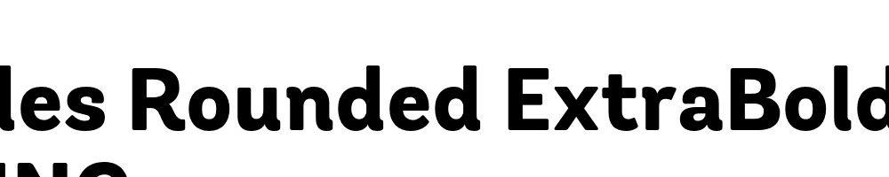  DEMO Andes Rounded ExtraBold ExtraBold