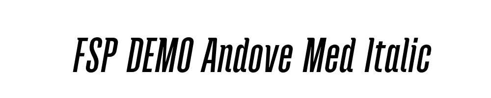 FSP DEMO Andove Med Italic