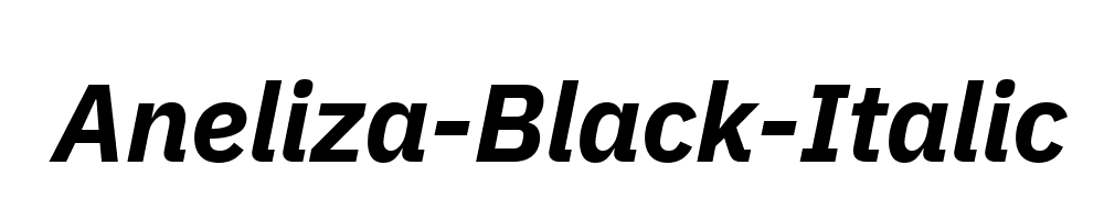 Aneliza-Black-Italic