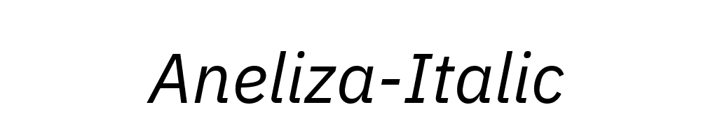 Aneliza-Italic