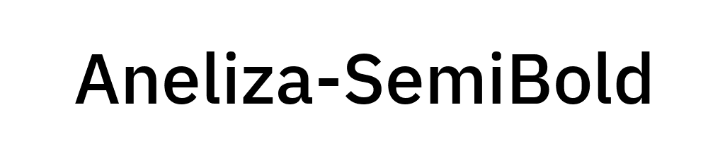 Aneliza-SemiBold