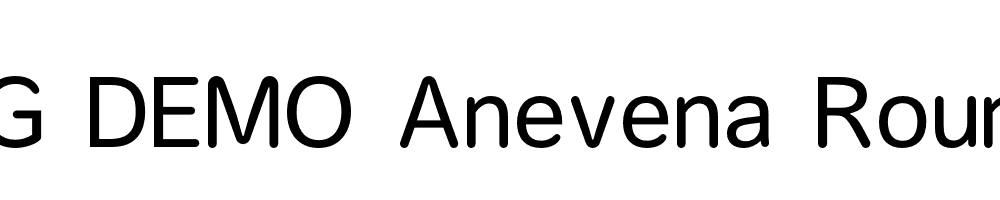  DEMO Anevena Rounded Regular