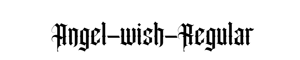 Angel-wish-Regular