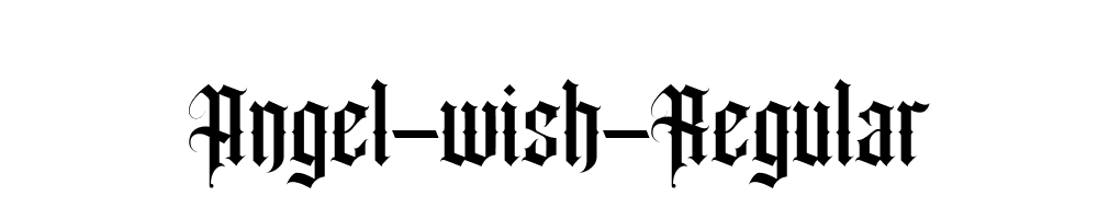 Angel-wish-Regular