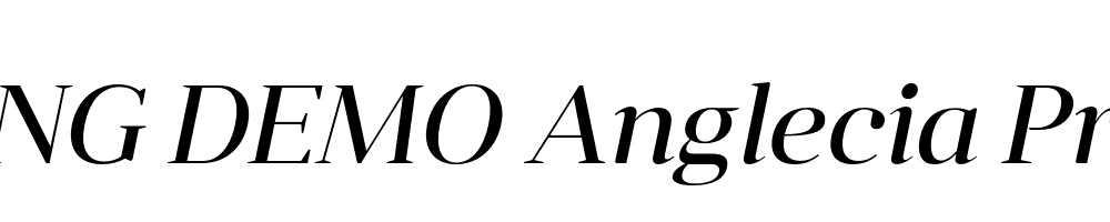  DEMO Anglecia Pro Dsp Italic