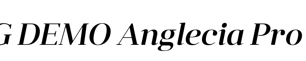  DEMO Anglecia Pro Dsp Md Italic