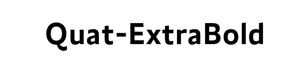 Quat-ExtraBold