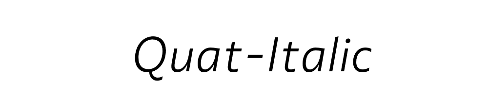 Quat-Italic