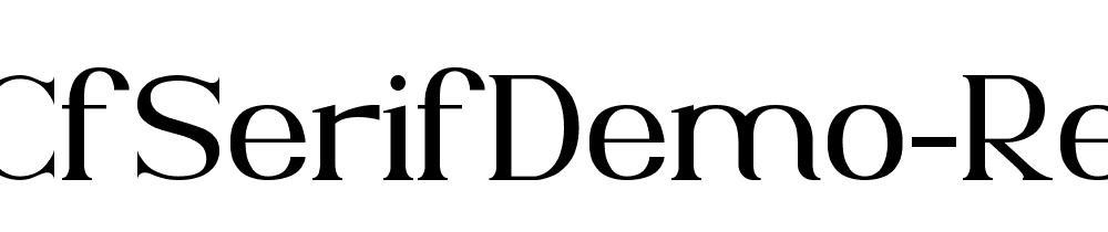 Ante Cf Serif Demo Regular