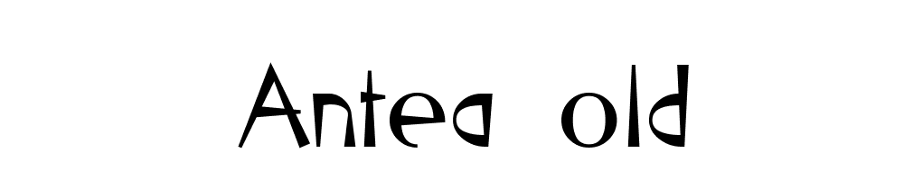 Antea Bold