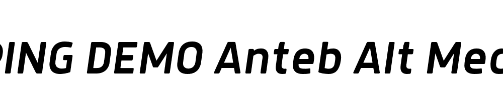  DEMO Anteb Alt Medium Italic