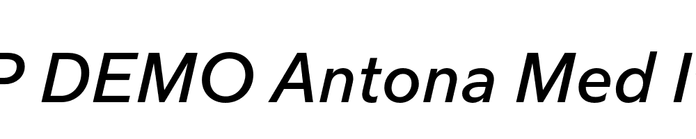 FSP DEMO Antona Med Italic