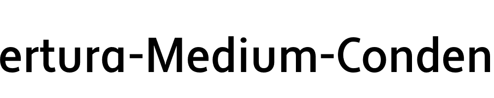 Apertura-Medium-Condensed