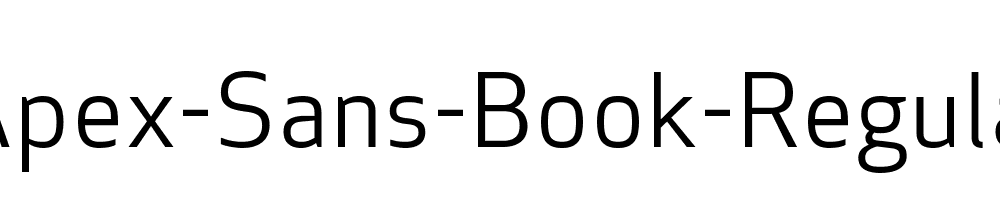 Apex-Sans-Book-Regular