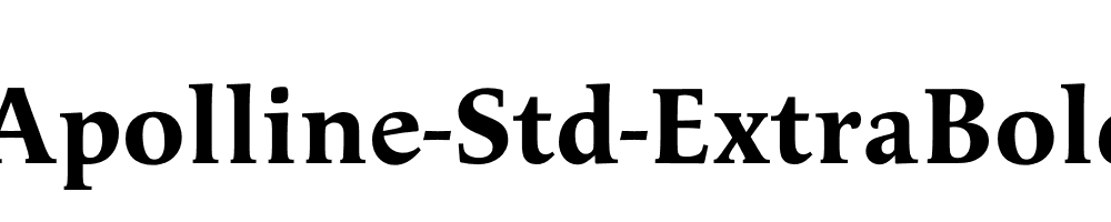 Apolline-Std-ExtraBold