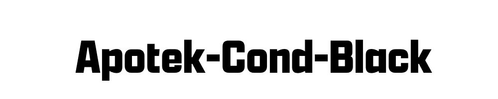 Apotek-Cond-Black