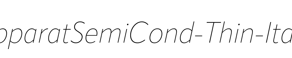 ApparatSemiCond-Thin-Italic