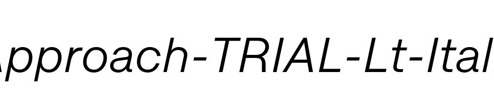 Approach-TRIAL-Lt-Italic