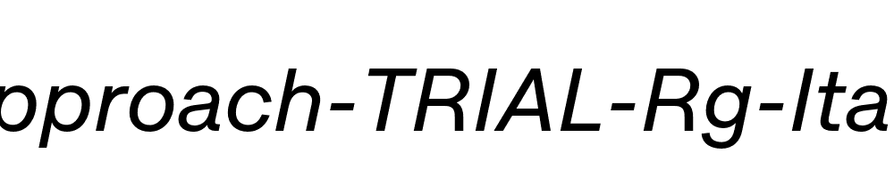 Approach-TRIAL-Rg-Italic