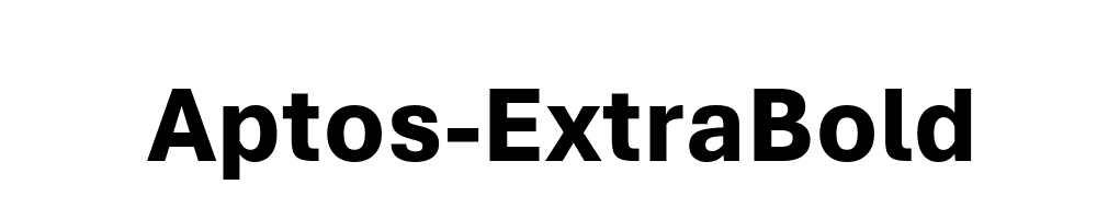 Aptos-ExtraBold